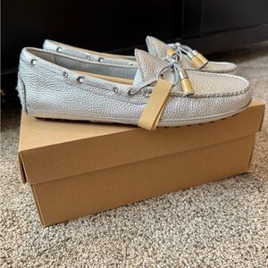 Cole Haan Metallic Loafers New